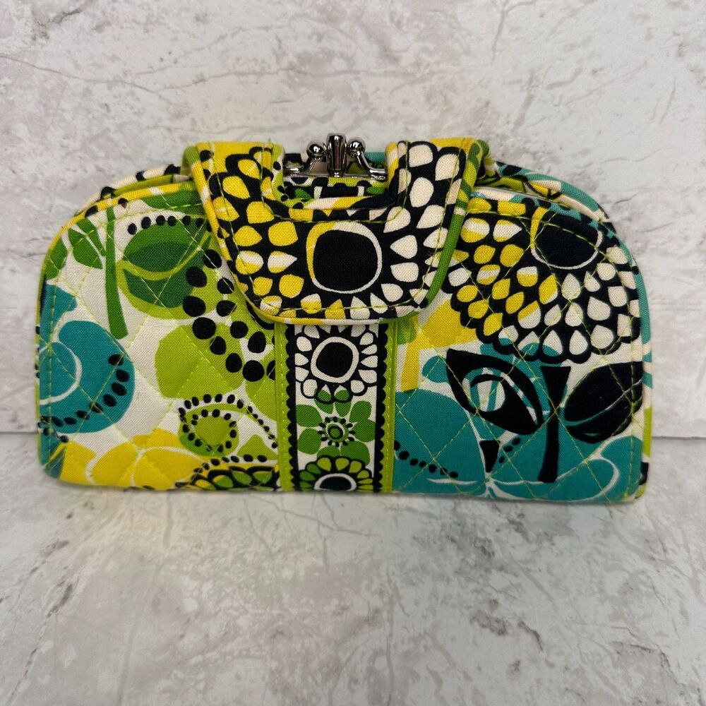 Vera Bradley Limes Up Quilted Wallet - Picture 13 of 13